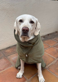 Dog Drying Coat | Microfiber Dog Bathrobe | Soft Absorbent Fast-Drying Robe for Dogs